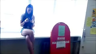 Brunette بیوی راہیل سٹار سوفی میں اتارنا fucking